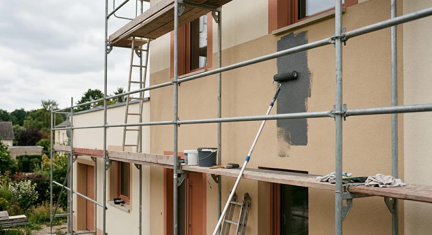 Peinture façade extérieure